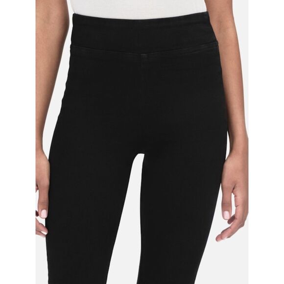 FRAME Jet Set Flare Pants – Noir (Black), Size 1 - Picture 2 of 9